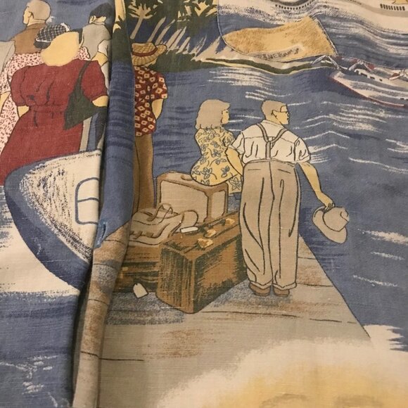 Vintage Nautica Hawaiian cruise Shirt - Picture 2 of 4